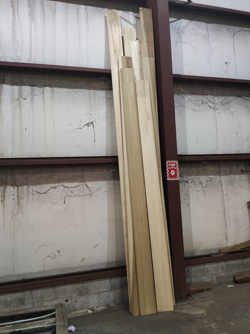 1x9" Poplar beaded moulding ~120lf - AMC Hardwoods